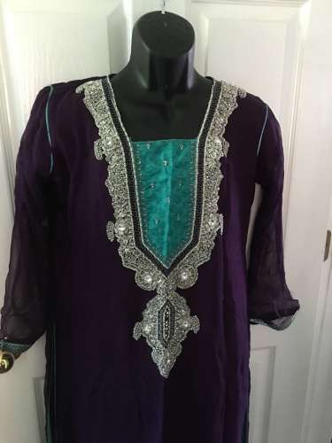 Indian Pakistani Ethnic Anarkali Salwar Kameez Designer Suit Bollywood Dress Women's Clothing Deals